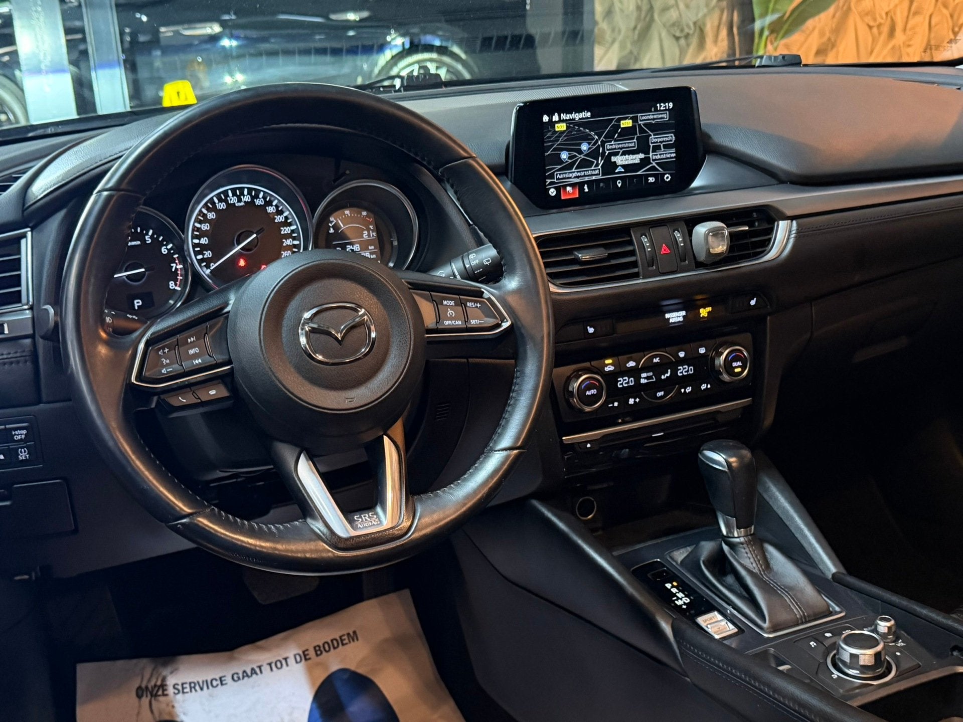Mazda 6 Sportbreak 2.0 SkyActiv-G 165 Skylease+|Keyless|Stoe, Auto's, Stof, Gebruikt, 4 cilinders, Met garantie (alle)