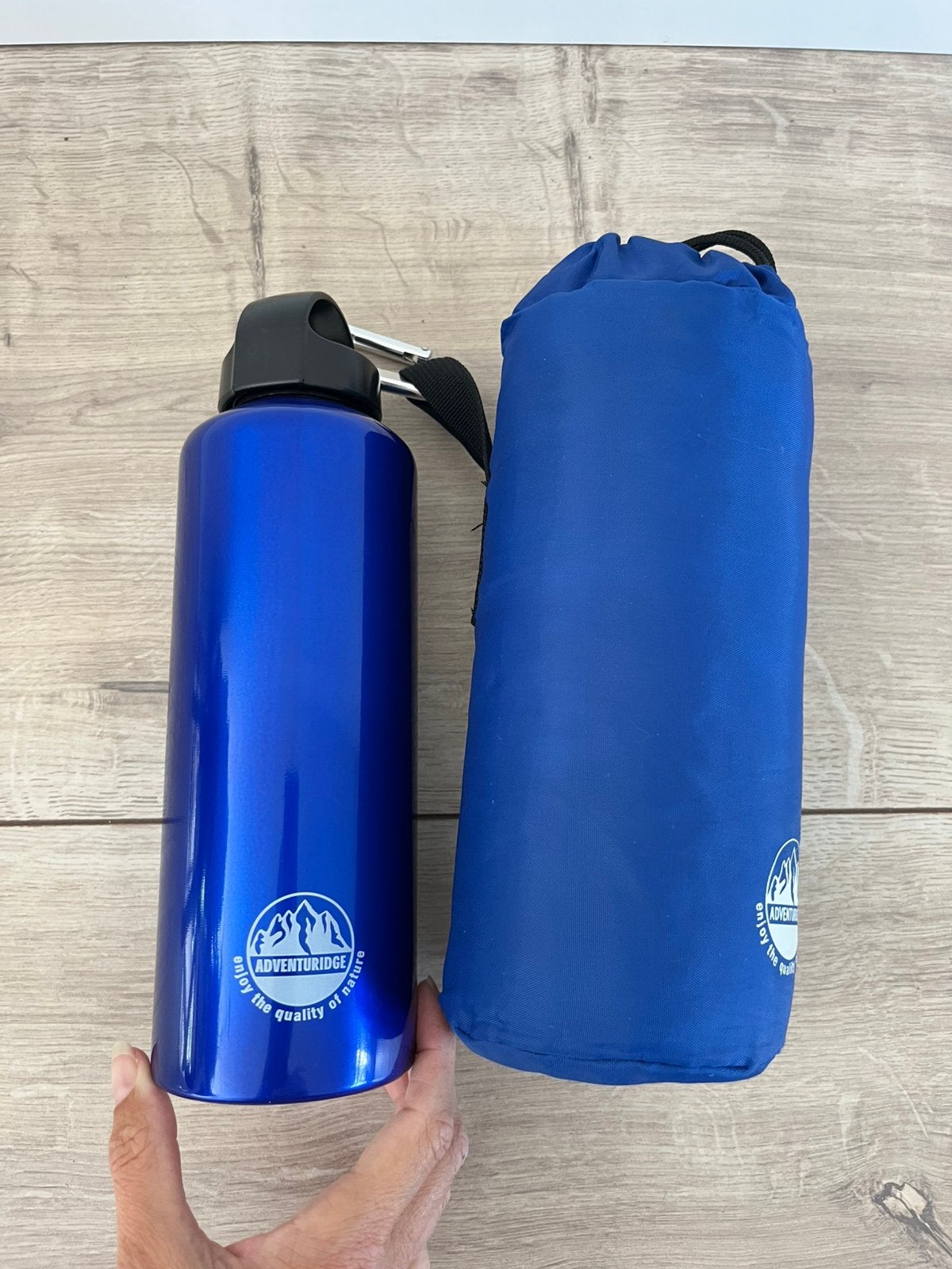 RVS drinkfles met isolerende draaghoes - NIEUW, Ophalen of Verzenden, Nieuw