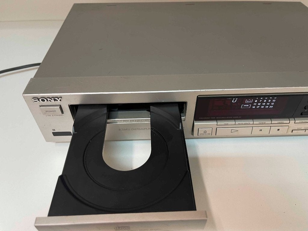 SONY CDP-590 Hi-Fi CD speler, Audio, Tv en Foto, N, Ophalen of Verzenden, Sony, Sony