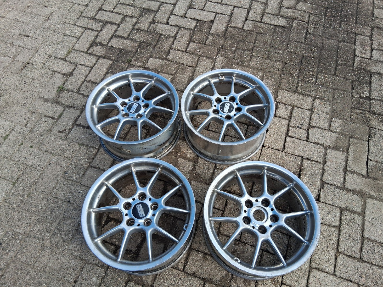 Zeldzaam: BBS RK 001 Velgen 17 inch, Gebruikt, Velg(en), 17 inch, Ophalen of Verzenden