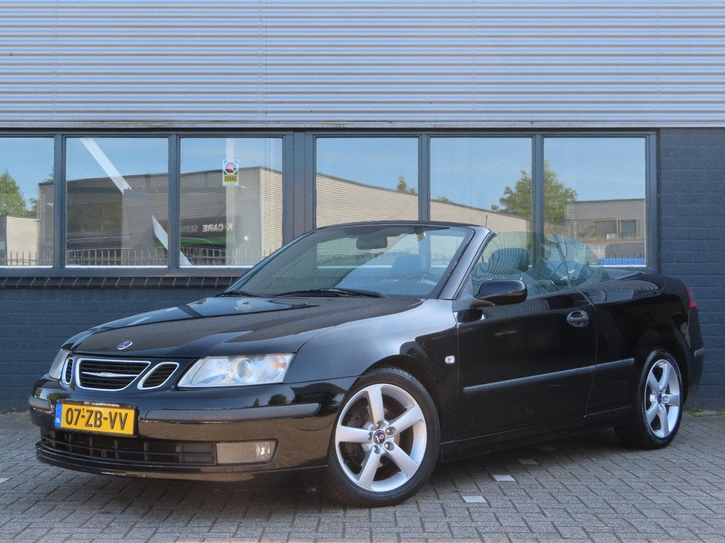 Saab 9-3 Cabrio 2.0t Vector Automaat | Lederen bekleding | P, Auto's, Saab, 1998 cc, Gebruikt, 4 cilinders, Cabriolet