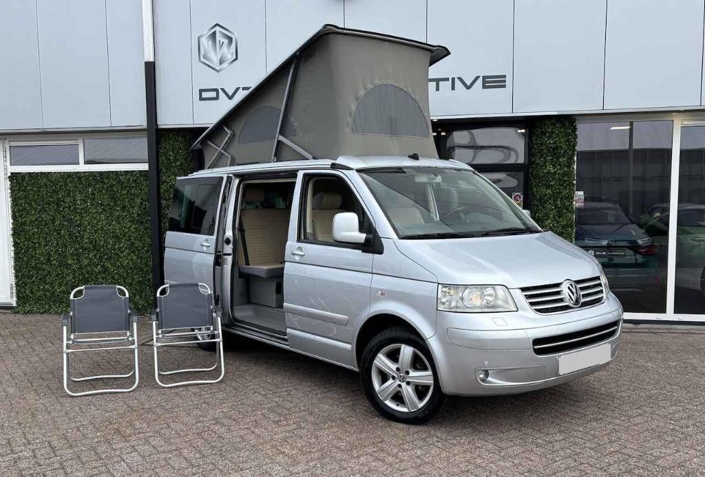 VW California T5, 2.5TDI 2009 174 pk, Caravans en Kamperen, Campers, Koelkast, Volkswagen, Particulier, 5 tot 6 meter