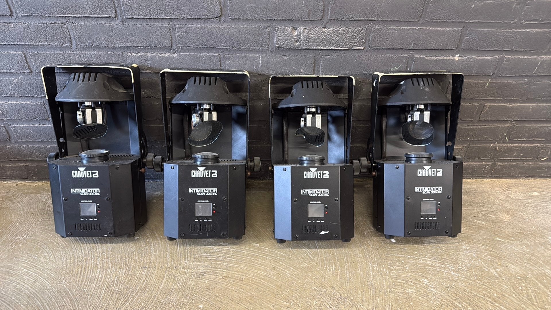 4x chauvet dj scanners met dmx defect, Muziek en Instrumenten, Ophalen, Gebruikt, Licht