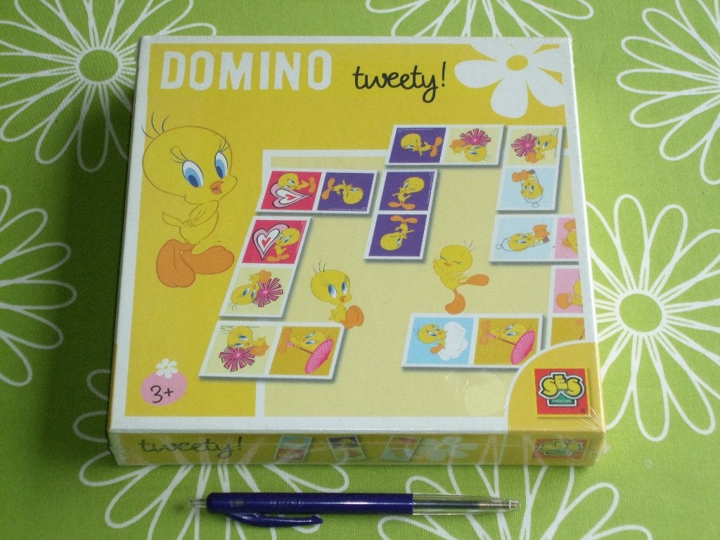 Nieuw in seal: Tweety Domino spel, Een of twee spelers, Ophalen of Verzenden, Nieuw
