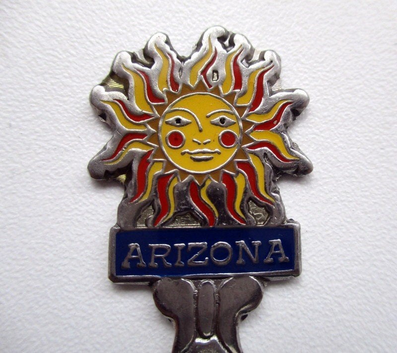 U.S.A. ARIZONA  Zon met stralen, Verzenden