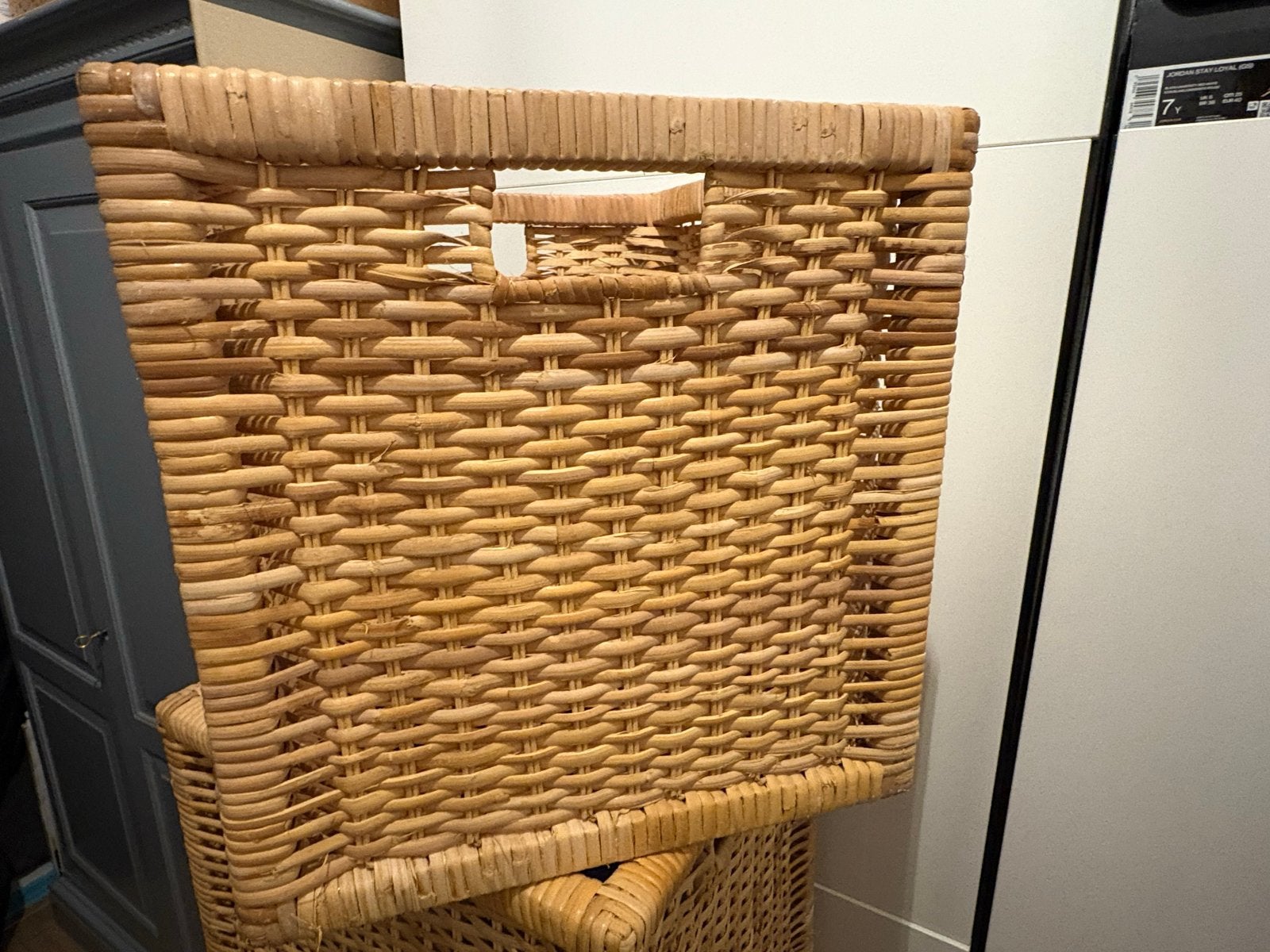 IKEA Rotan Manden - Set van 4, Ophalen, Gebruikt, Gevlochten, Mand