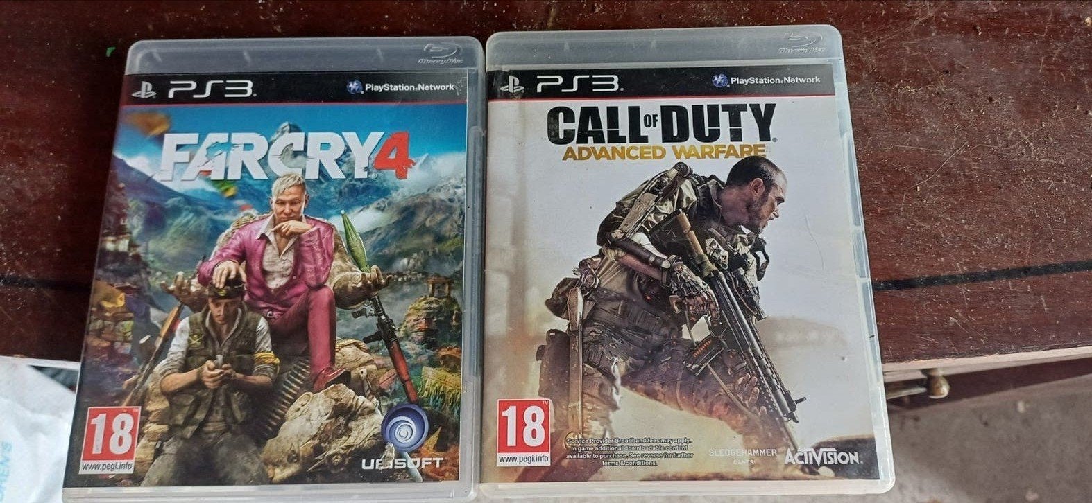 Far Cry 4 & Call of Duty: Advanced Warfare PS3, Spelcomputers en Games, Online, Gebruikt, Vanaf 18 jaar, Shooter