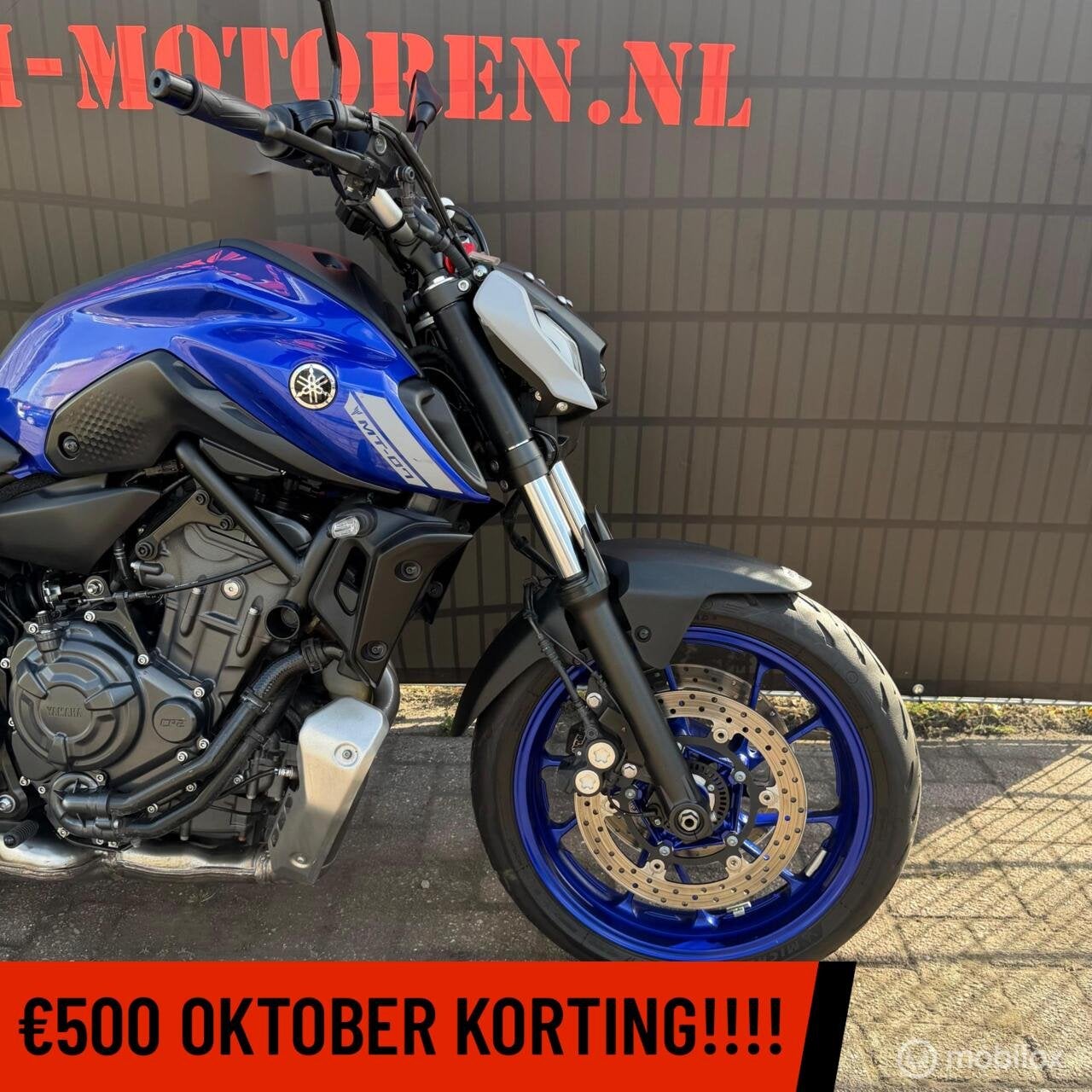 Yamaha MT-07 35KW A2, Toermotor, 689 cc, Handgeschakeld, Gebruikt