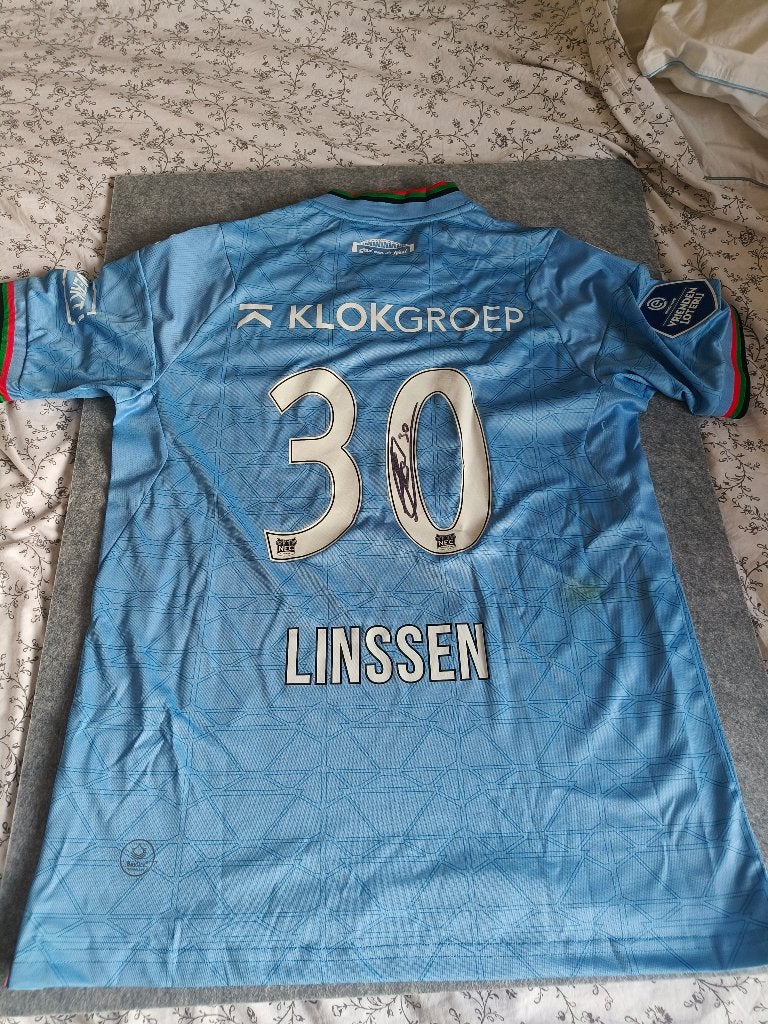 Wedstrijdgedragen shirt Bryan Linssen, Verzamelen, Ophalen, Nieuw, Overige binnenlandse clubs, Shirt