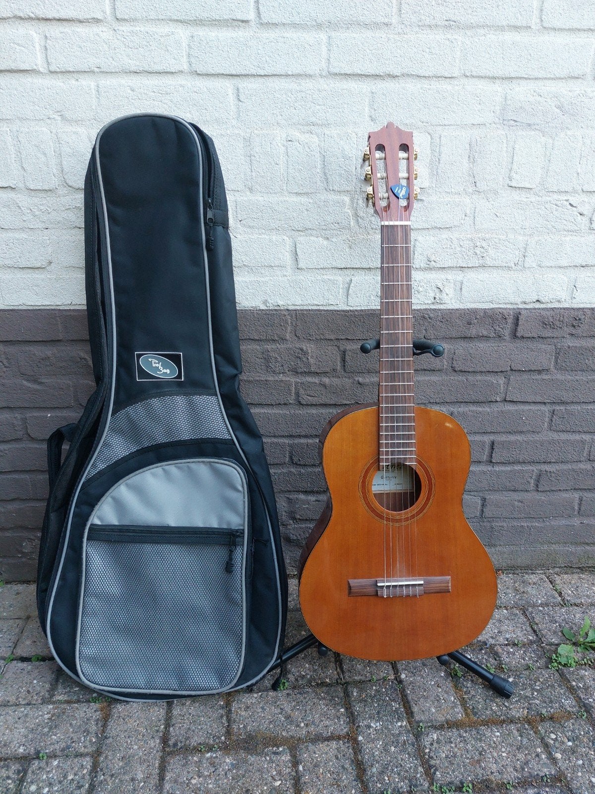 Martinez Klassieke Gitaar inclusief standaard en tas, Ophalen, Gebruikt, Klassieke of Spaanse gitaar