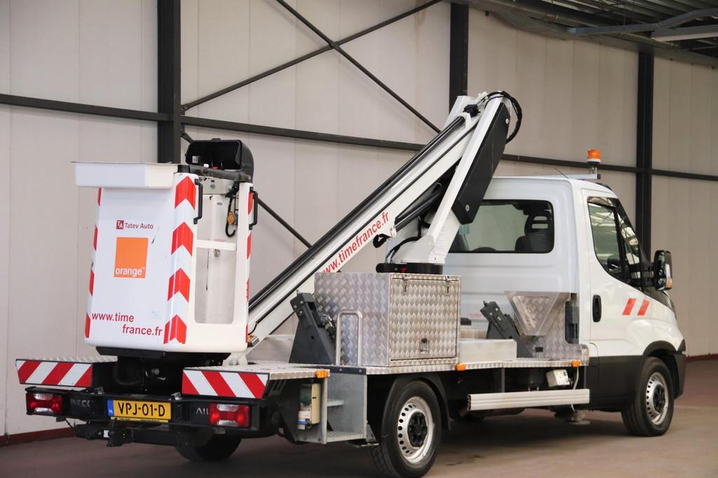 Iveco Daily 35S12 HOOGWERKER 13 METER LT130TB MET 3500 KG TR, Stof, Gebruikt, Euro 6, Iveco