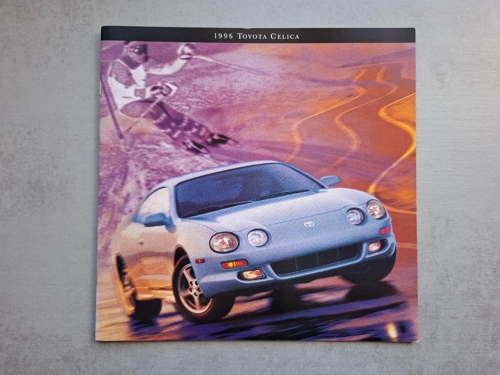 1996 Toyota Celica brochure - 1995, Ophalen of Verzenden, Zo goed als nieuw, Toyota
