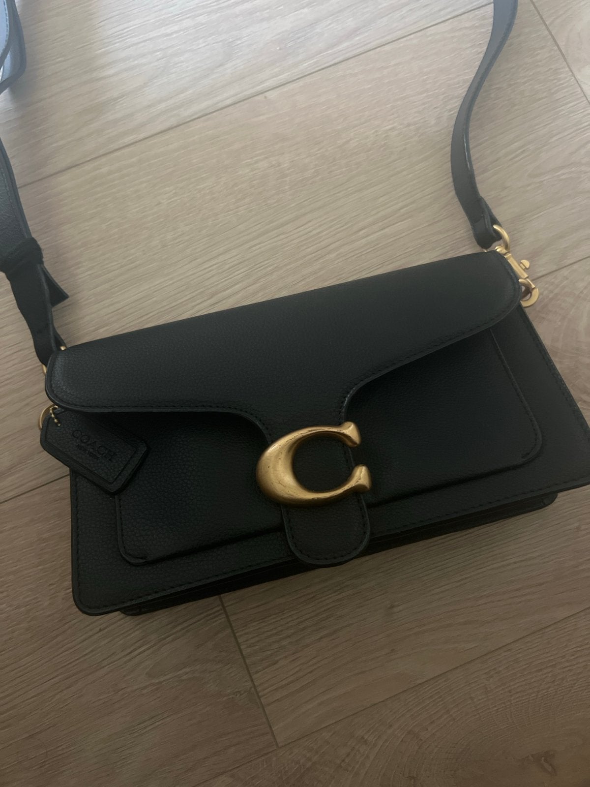 Coach Dames Schoudertas Zwart - Elegant en Tijdloos, Sieraden, Tassen en Uiterlijk, Ophalen, Zo goed als nieuw, Zwart, Schoudertasje