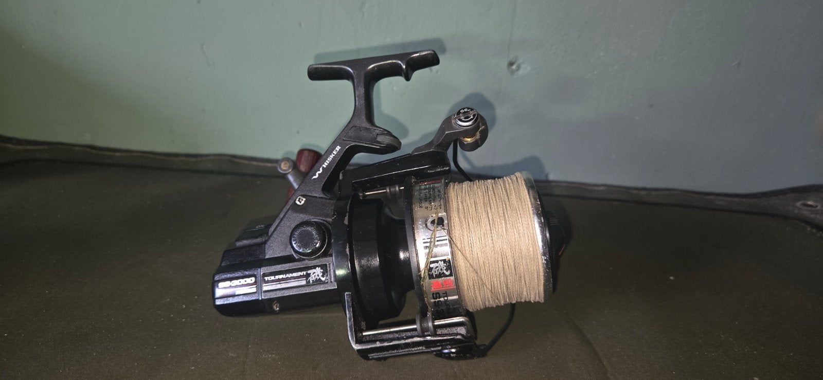 daiwa Tournament ss3000, Ophalen of Verzenden, Gebruikt, Werphengel