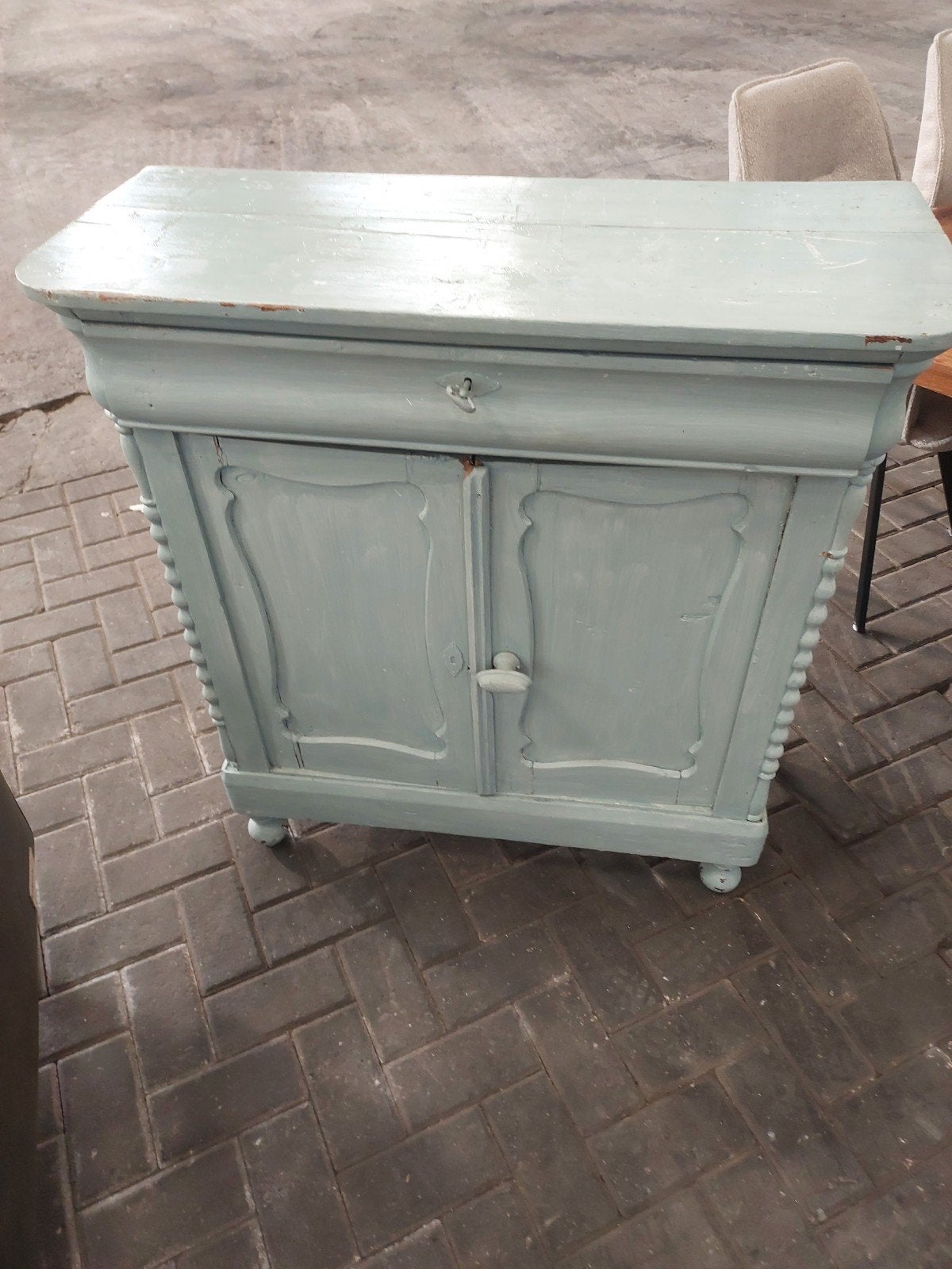 Antiek Biedermeier Kastje, Ophalen