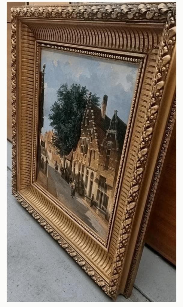 Schilderij Willem Heijkoop (1942), Ophalen
