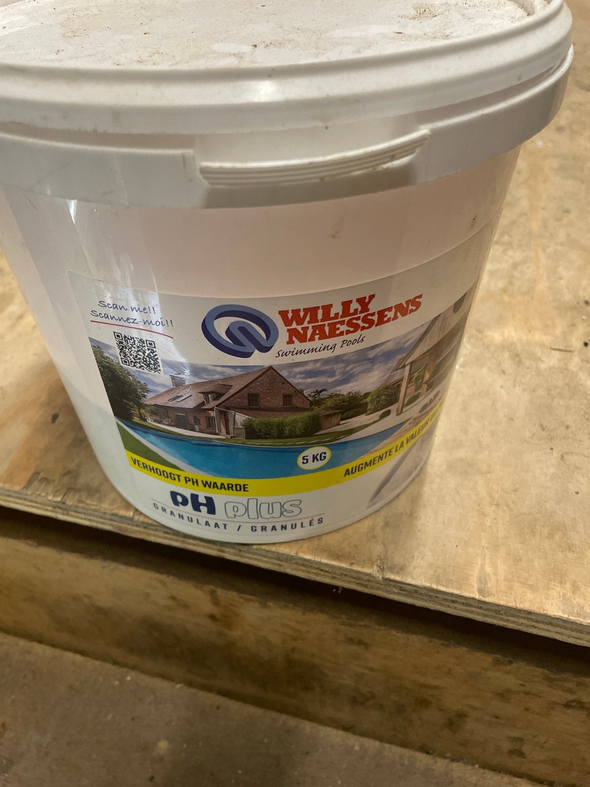 Willy Naessens pH Plus Granulaat Zwembad Chemicaliën, Tuin en Terras, Zwembad-toebehoren, Ophalen of Verzenden, Zo goed als nieuw