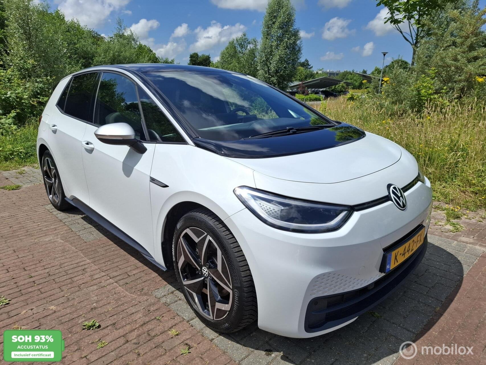 Volkswagen ID.3 First Plus 58 kWh|SOH 93.3%|Camera|ACC, Automaat, Gebruikt, ID.3, Wit