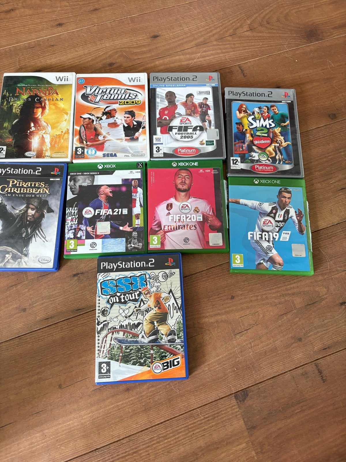 Diverse gamecollectie: FIFA, Sims, Narnia, Virtua Tennis, Gebruikt, Overige genres, Eén computer, Ophalen of Verzenden