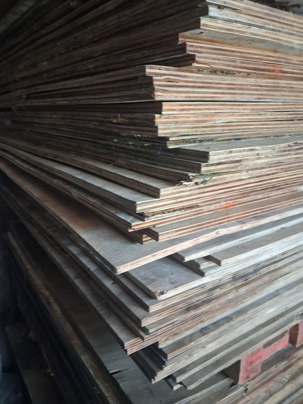 underlayment platen, Ophalen, 250 cm of meer, Palen