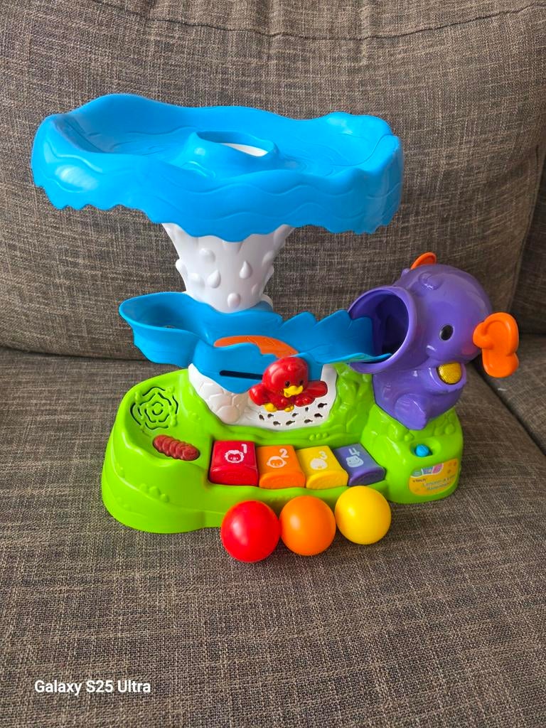 Vtech lanceer & leer ballenbaan met 3 ballen, Kinderen en Baby's, Speelgoed | Vtech, Ophalen