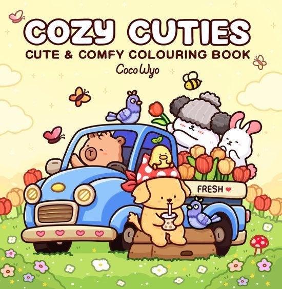 Coco Wyo Cozy Cuties - Kleurboek voor alle leeftijden