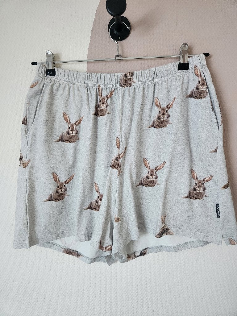 Snurk - Pyjama korte broek - Bunny Bums - XL, Snurk, Ophalen of Verzenden, Nieuw, Maat 46/48 (XL) of groter