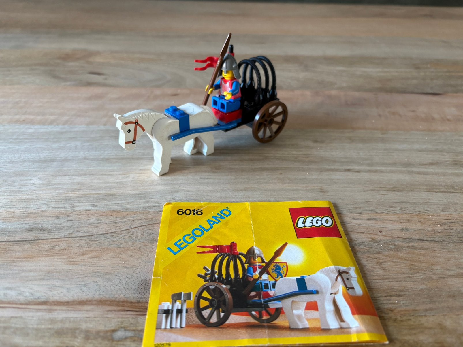 Lego 6016, Ophalen, Lego, Zo goed als nieuw, Minifiguur