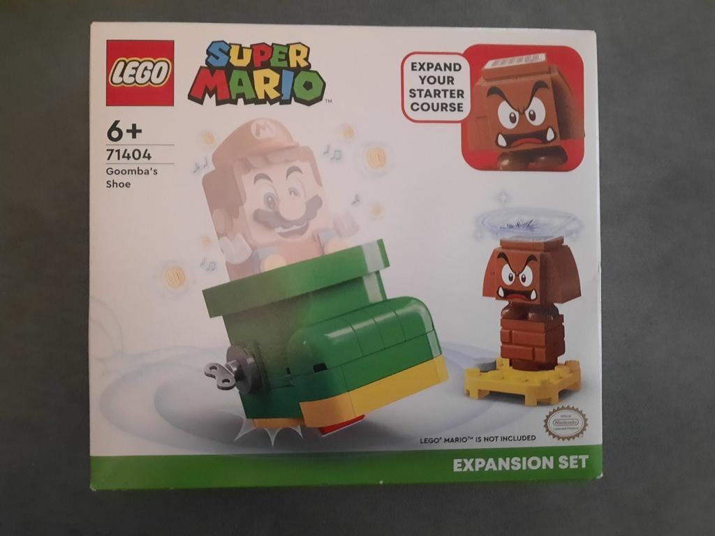 Lego Super Mario: Goomba's Shoe aanvulset 71404, Ophalen, Overige thema's, Lego, Nieuw