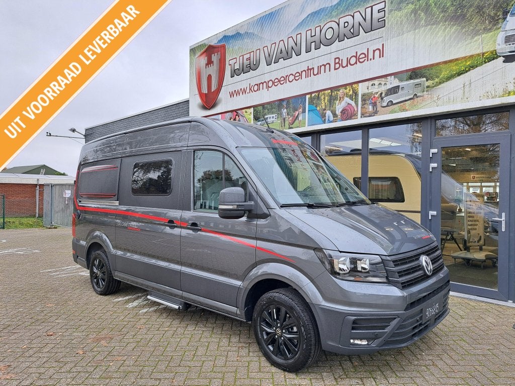 Dethleffs Globetrail VW Performance 600 DR, Caravans en Kamperen, Campers, Automaat, Buscamper of Camperbus, Buitenlamp, Bedrijf