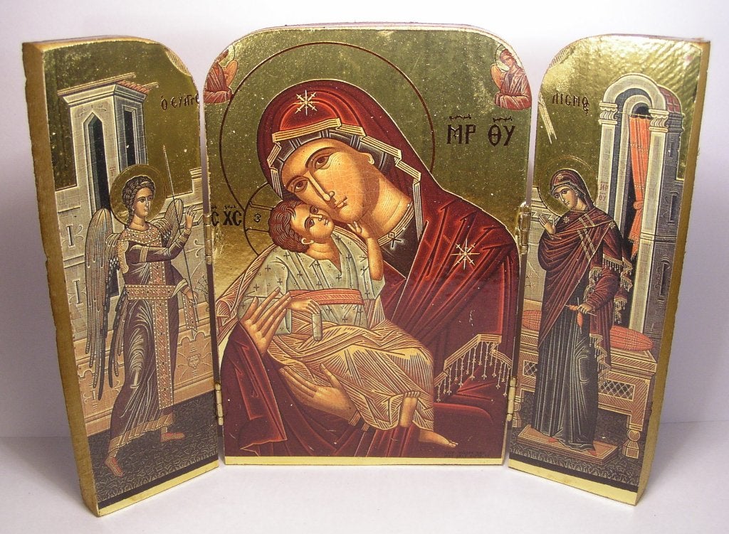 DS00 Drieluik Madonna with Child (nieuw) Griekenland, Verzenden, Nieuw
