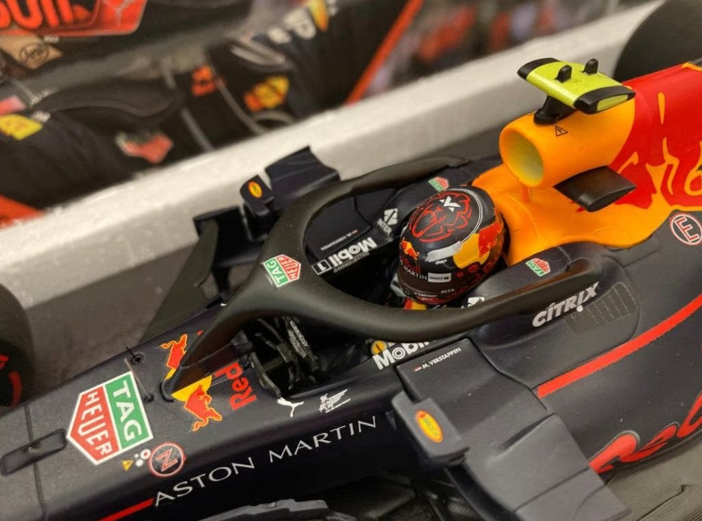 ✅ Max Verstappen editie 38 1:18 WINNER Mexican GP 2018 RB14, Ophalen of Verzenden, Nieuw, Formule 1