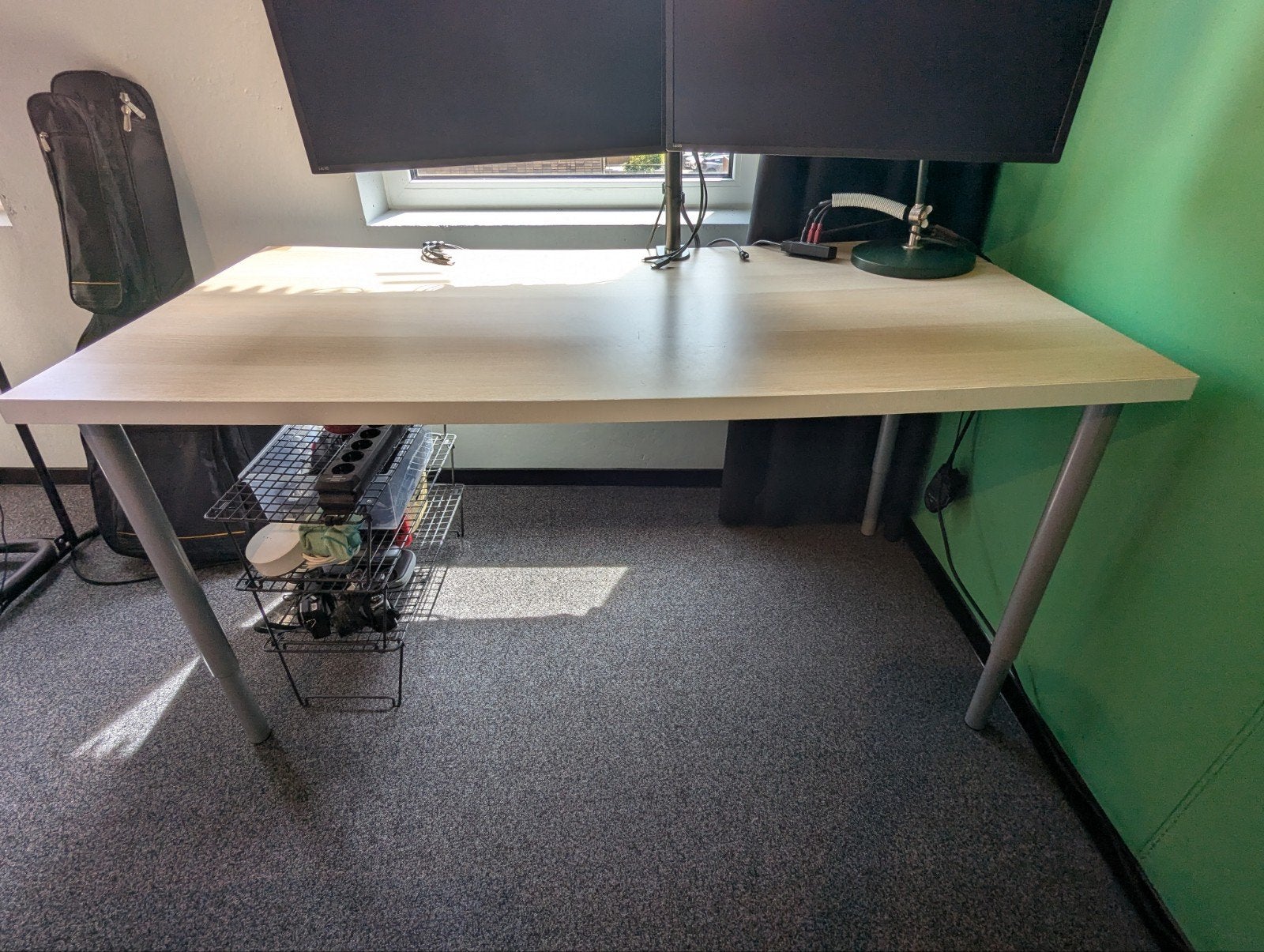 Gratis IKEA bureau / tafel ophalen (free desk to pick up), Ophalen, Gebruikt, In hoogte verstelbaar, 150 cm