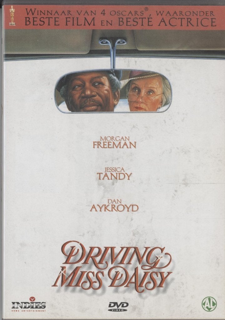 43) Driving Miss Daisy: met Morgan Freeman en Jessica Tandy, Alle leeftijden, Ophalen of Verzenden, Gebruikt, Klassieker