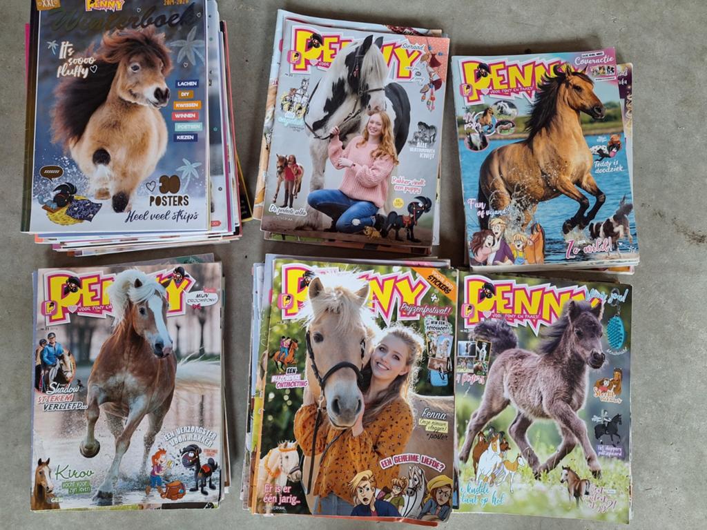 Grote collectie Penny tijdschriften - Paardenliefhebbers, Boeken, Ophalen, Gelezen