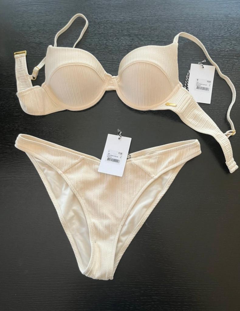 Nieuwe bikini O’bleu met kaartjes, Ophalen of Verzenden, Nieuw, Blauw, Bikini