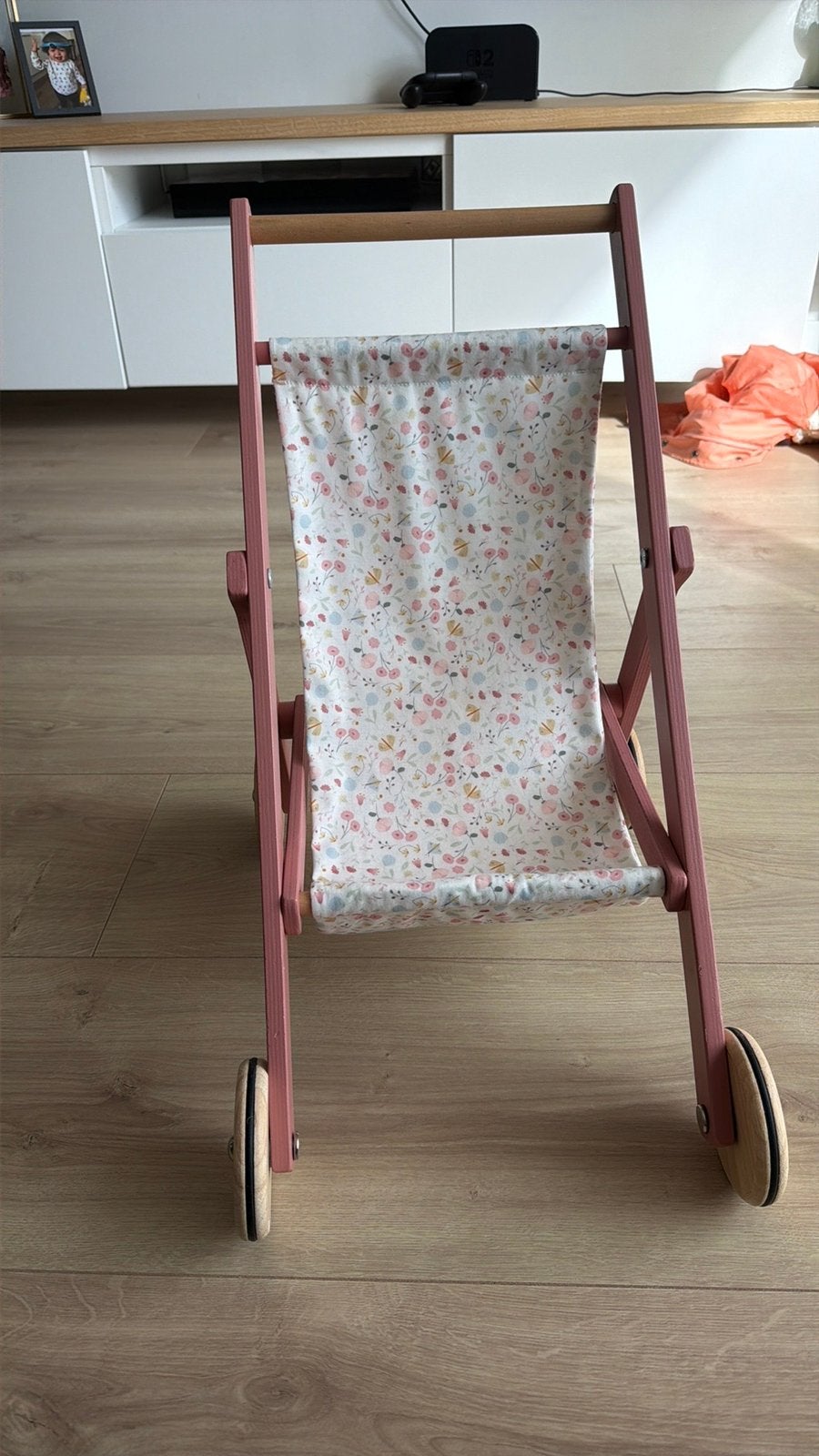 Little dutch poppenwagen, Ophalen, Zo goed als nieuw, Babypop