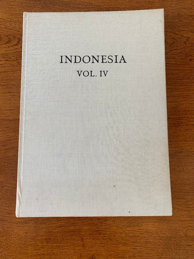 "INDONESIA VOL. 4", Ophalen of Verzenden, Zo goed als nieuw