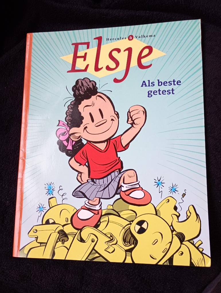 Hercules, Valkema, Elsje Als beste getest, Eén stripboek, Ophalen of Verzenden, Gelezen