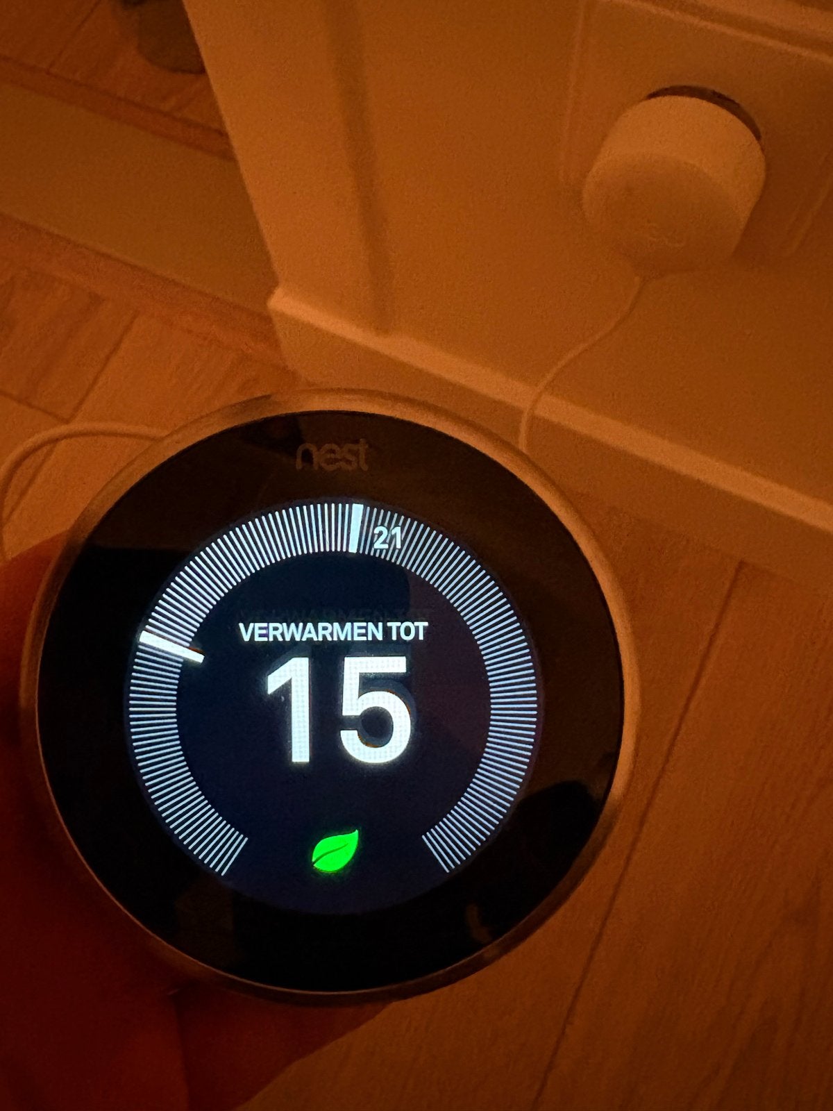 Nest Thermostaat - Slimme thermostaat, Ophalen of Verzenden, Slimme thermostaat, Gebruikt