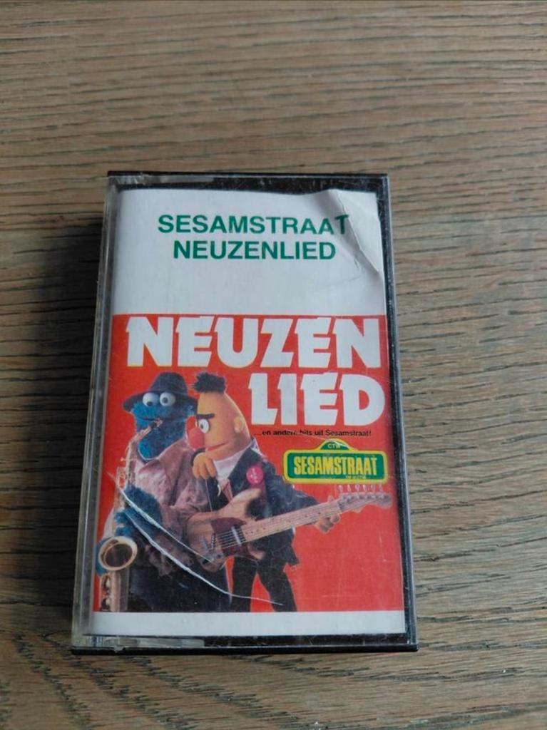 Neuzenlied  en Andere Hits Uit Sesamstraat cassettebandje, Cd's en Dvd's, Cassettebandjes, Gebruikt, Kinderen en Jeugd, 1 bandje