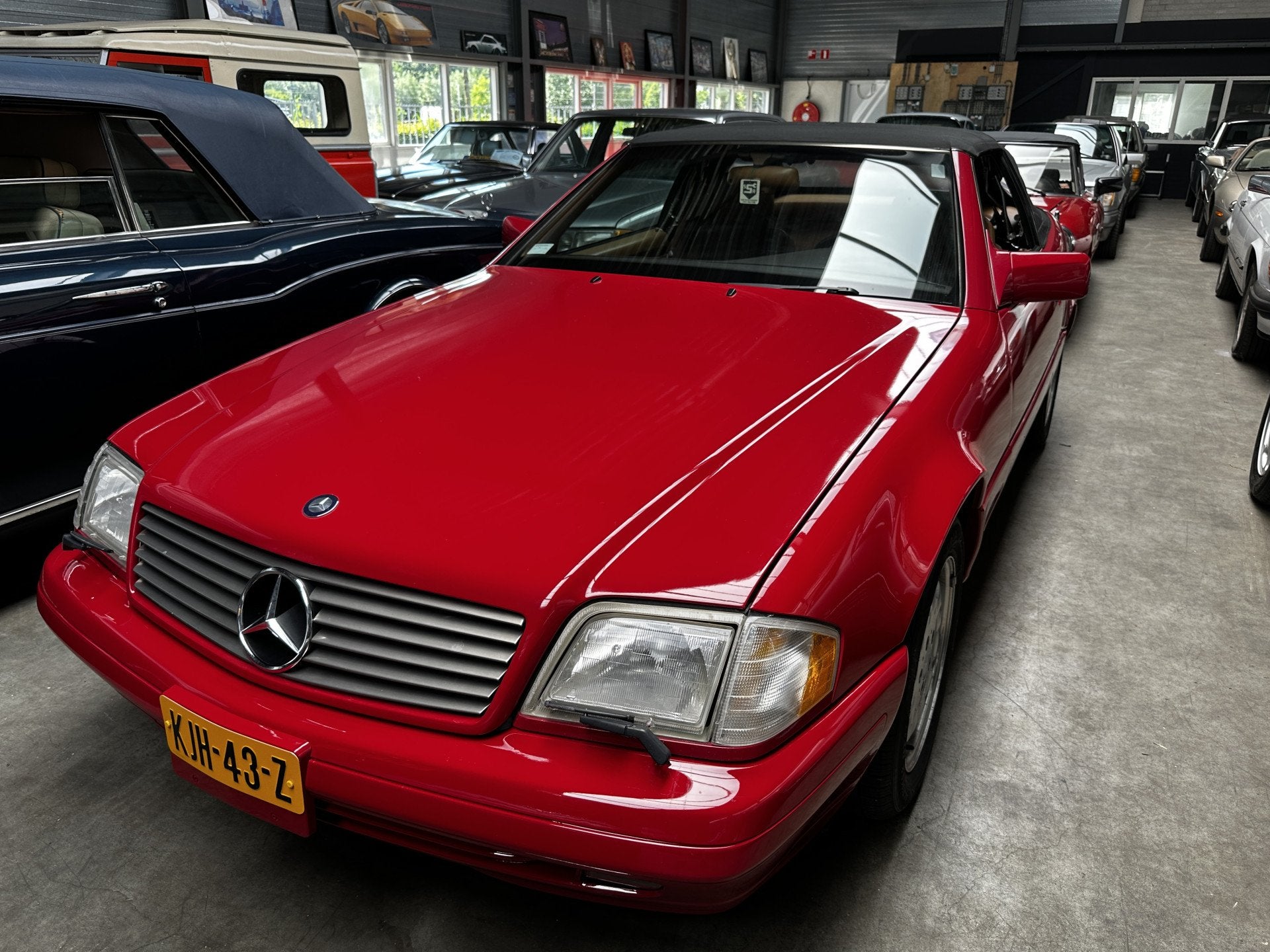 Mercedes-Benz SL-Klasse 320 SL (bj 1996, automaat), Auto's, Automaat, Cabriolet, 2 stoelen, Stoelverwarming