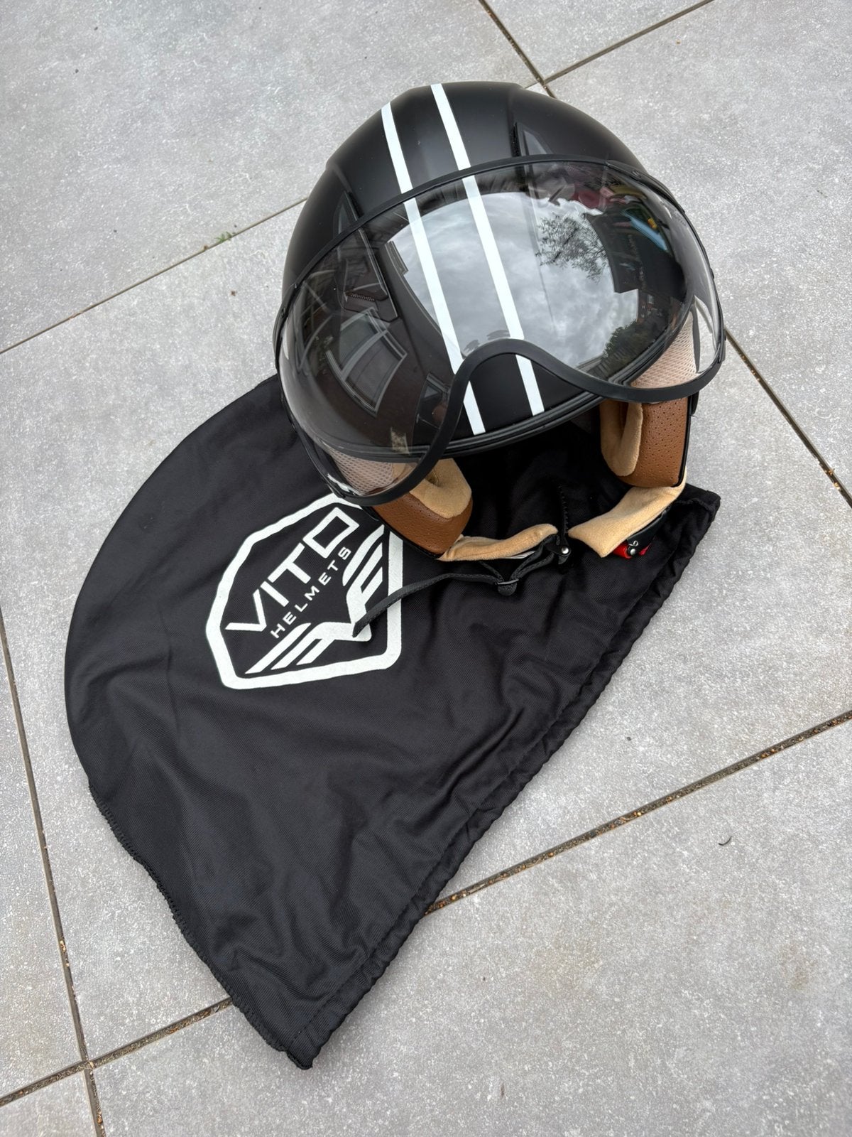 Vito helm maat M 57-58cm, Ophalen of Verzenden, Zo goed als nieuw, Medium