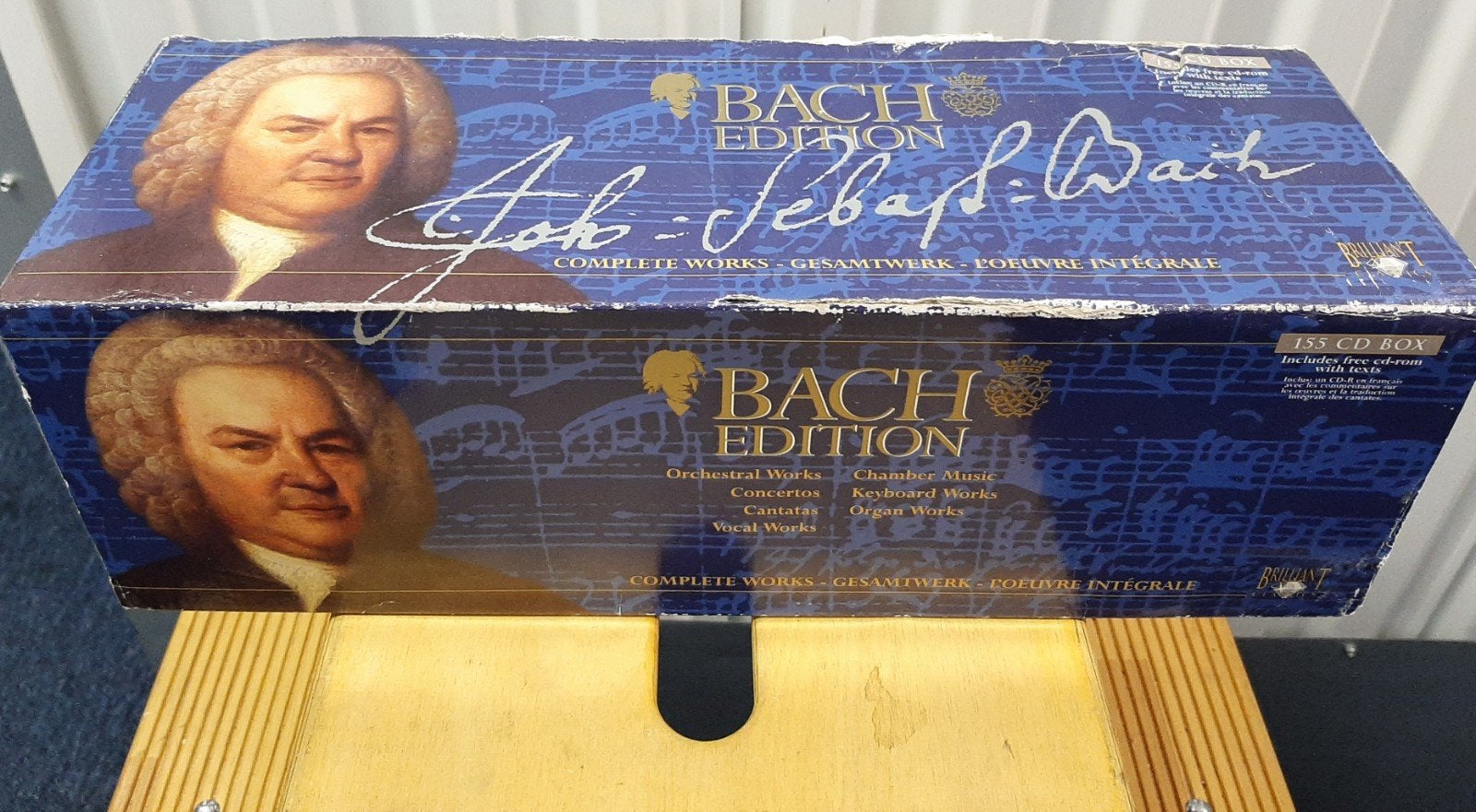 Bach Edition - Complete Werken - 155 CD Boxset, Ophalen, Gebruikt, Boxset, Overige typen