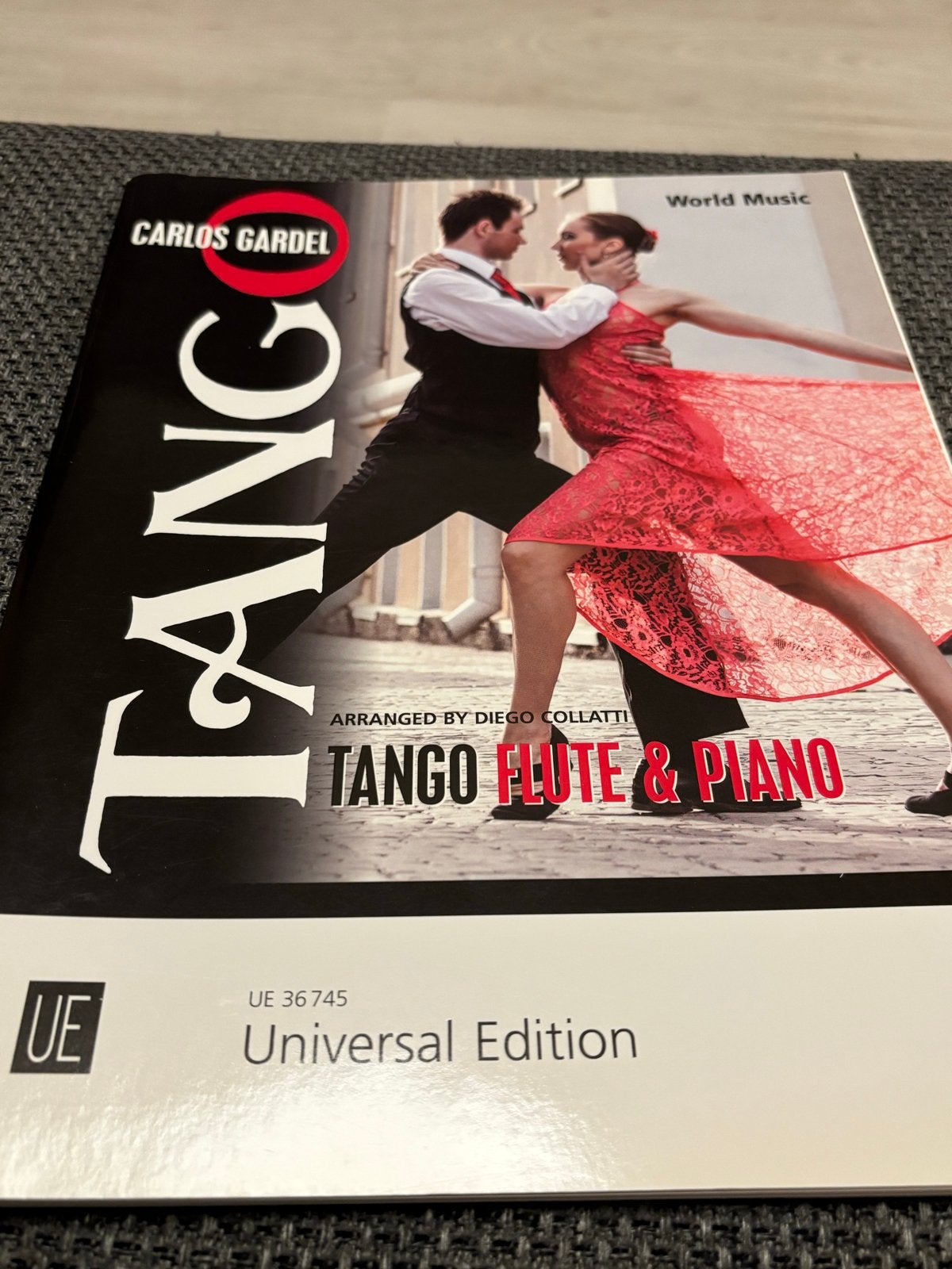 Carlos Gardel Tango Fluit & Piano - Universal Edition, Muziek en Instrumenten, Bladmuziek, Wereldmuziek, Dwarsfluit of Piccolo