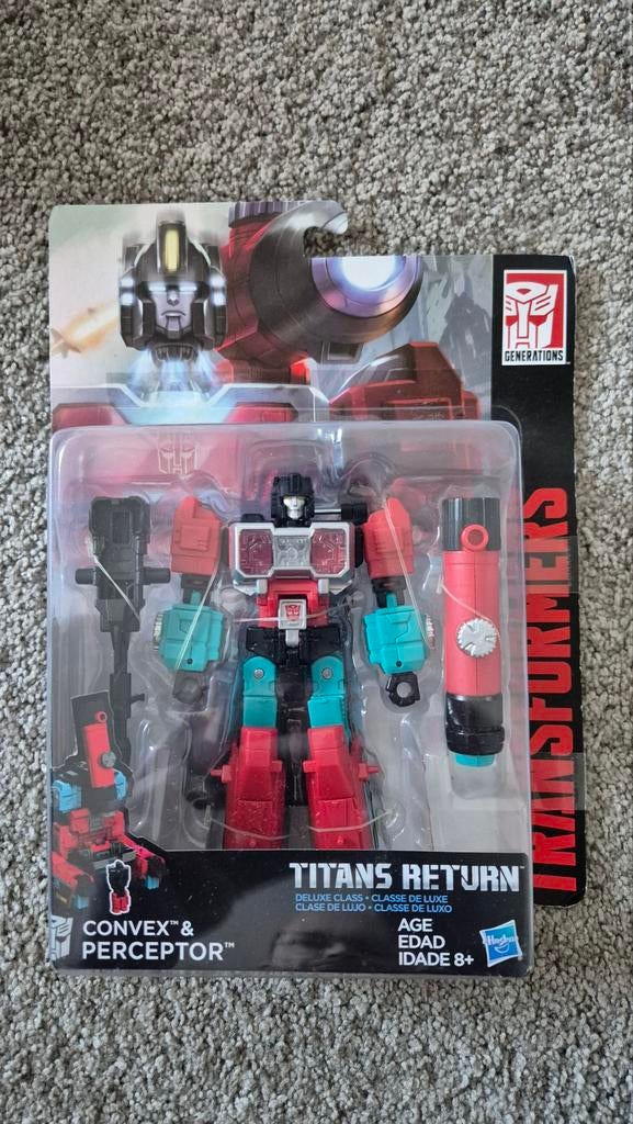 Transformers Titans Return Convex & Perceptor, Verzamelen, Transformers, Overige generaties, Verzenden, Nieuw, Autobots
