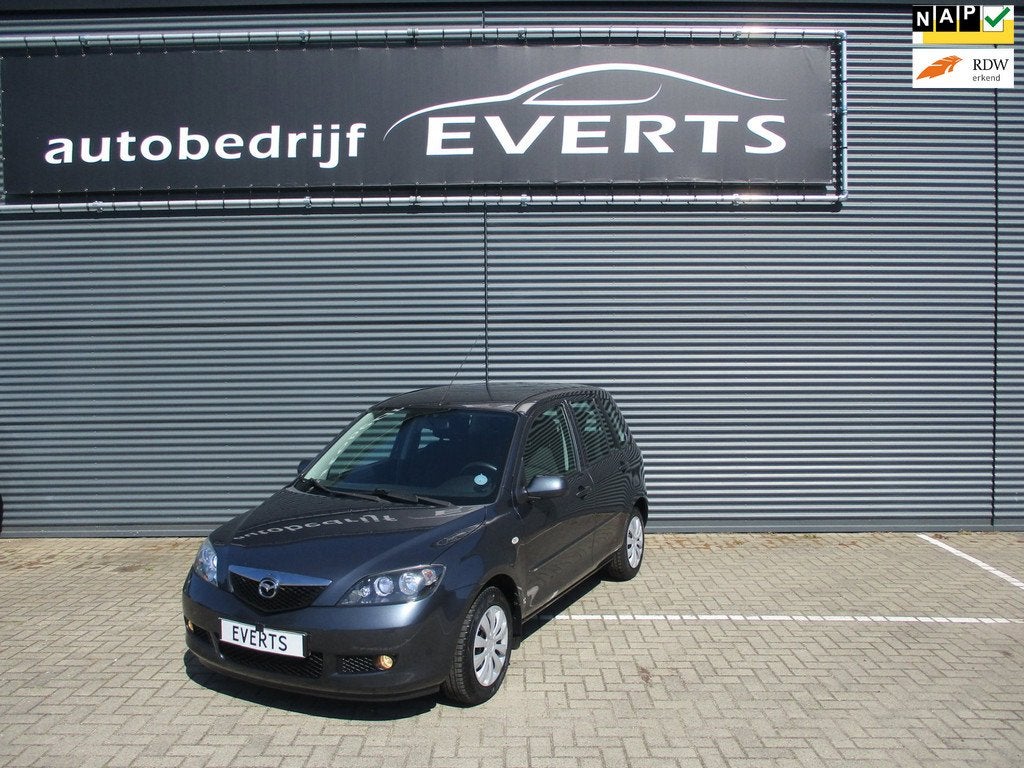 Mazda 2 1.4 Exclusive Airco 145269 Km Nap zeer mooie en goed, Auto's, Mazda, Bedrijf, Te koop, ABS, Airbags, Airconditioning, Centrale vergrendeling