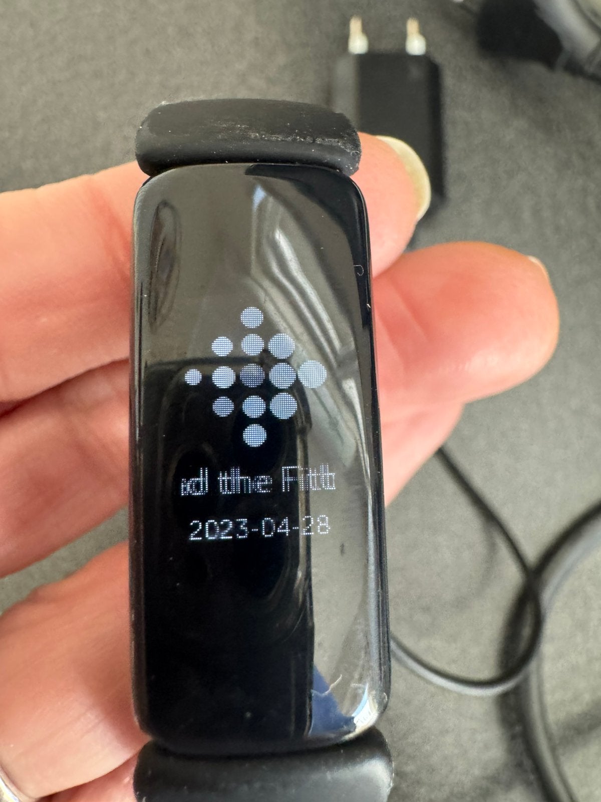 Fitbit Inspire, Zwart, Ophalen of Verzenden, Zo goed als nieuw, Hoogte
