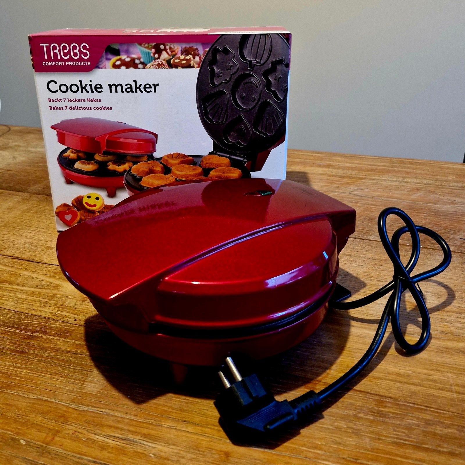 Trebs Comfort Products Cookie Maker - 7 heerlijke koekjes, Ophalen of Verzenden, Zo goed als nieuw