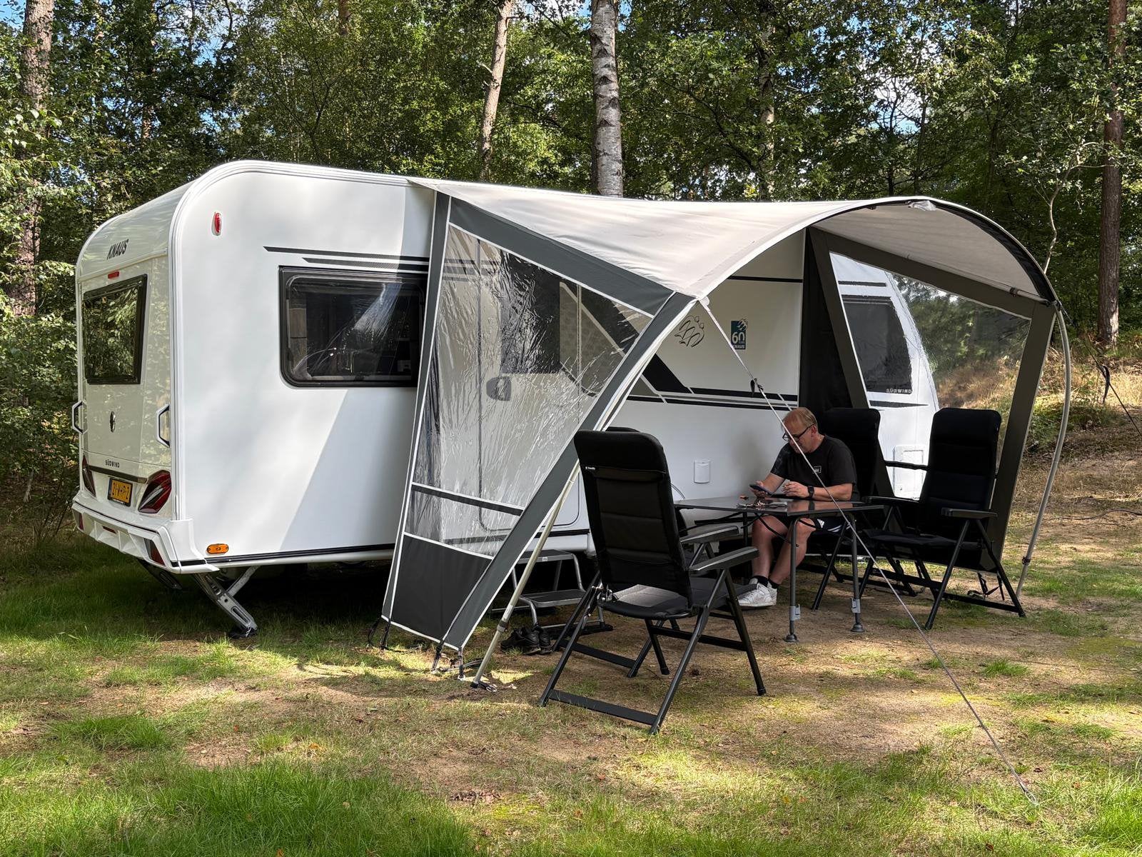 Unico Siena 400 reisluifel, Caravans en Kamperen, Ophalen, Gebruikt, Ten Cate All Season 240g/m2